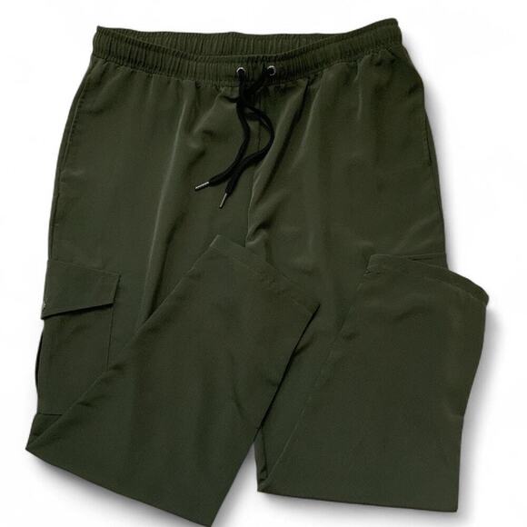 89th + Madison Slack Pants Womens Plus 16 Elastic Waist Drawstring Active NWT - Picture 3 of 11